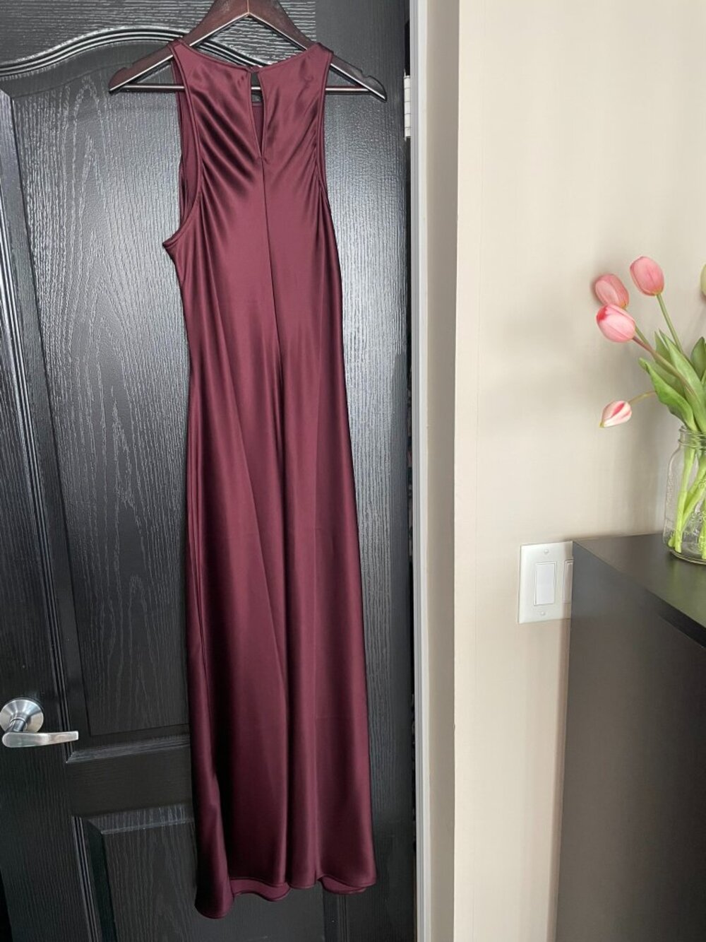 & Other Stories Sleeveless Satin Midi Dress NWT - Picture 9 of 14